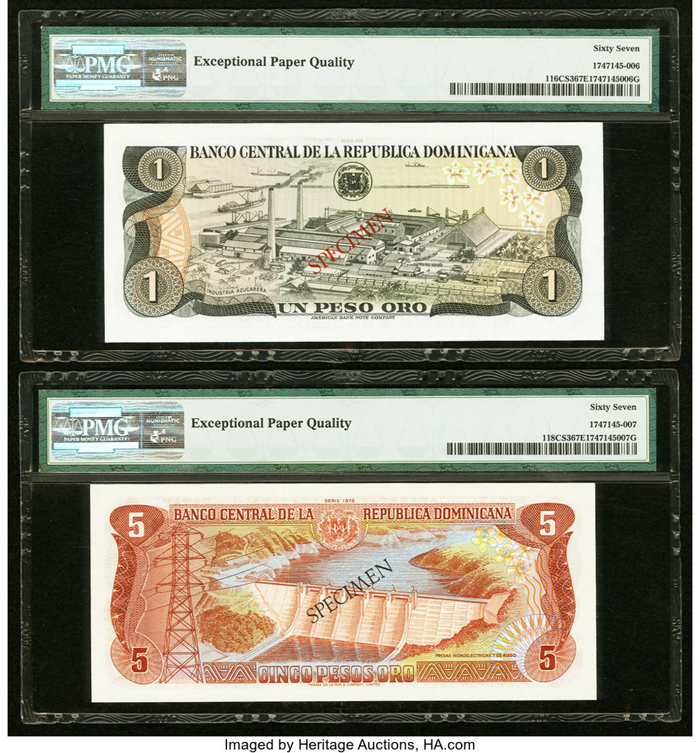 image for: Dominican Republic  1 peso oro(B645b)