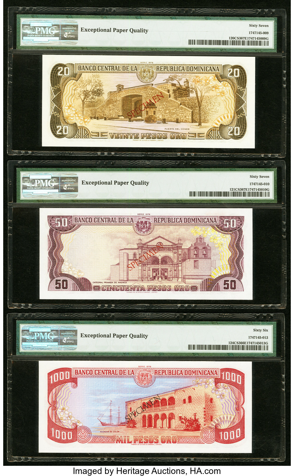 image for: Dominican Republic  50 pesos oro(B659f)