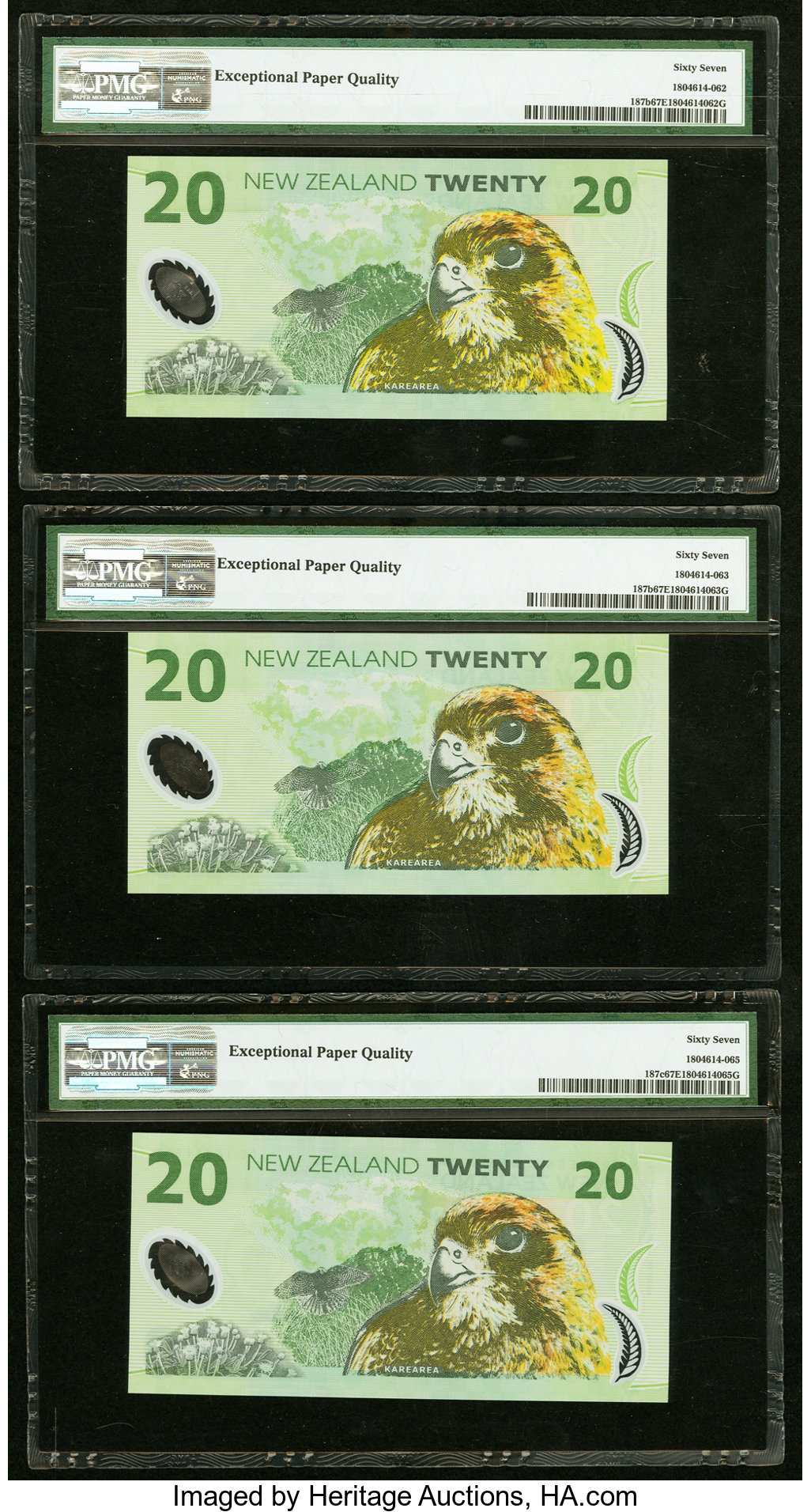 image for: New Zealand  20 dollars (B133d)