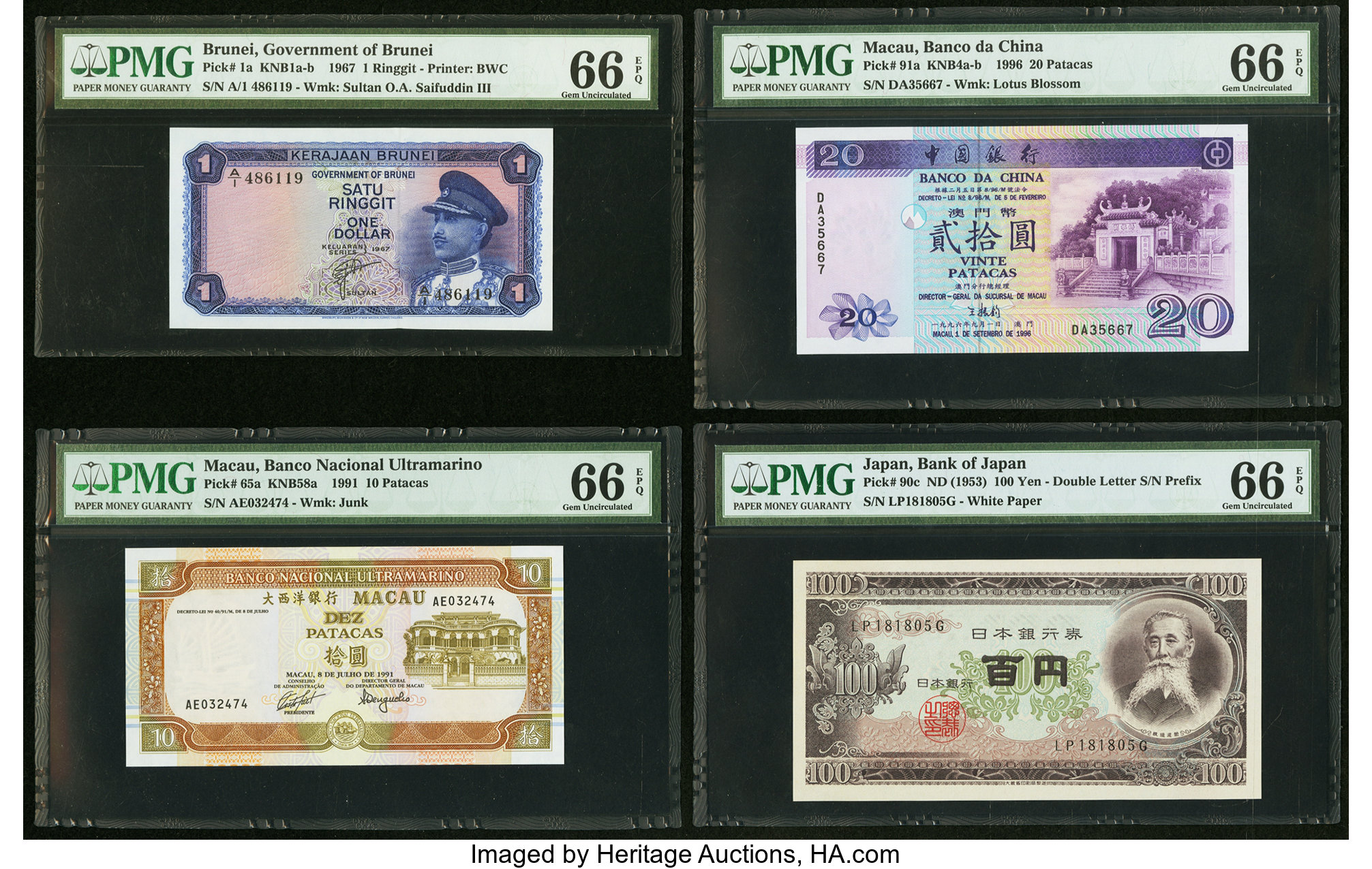 image for: Brunei  1 dollar (B101as)