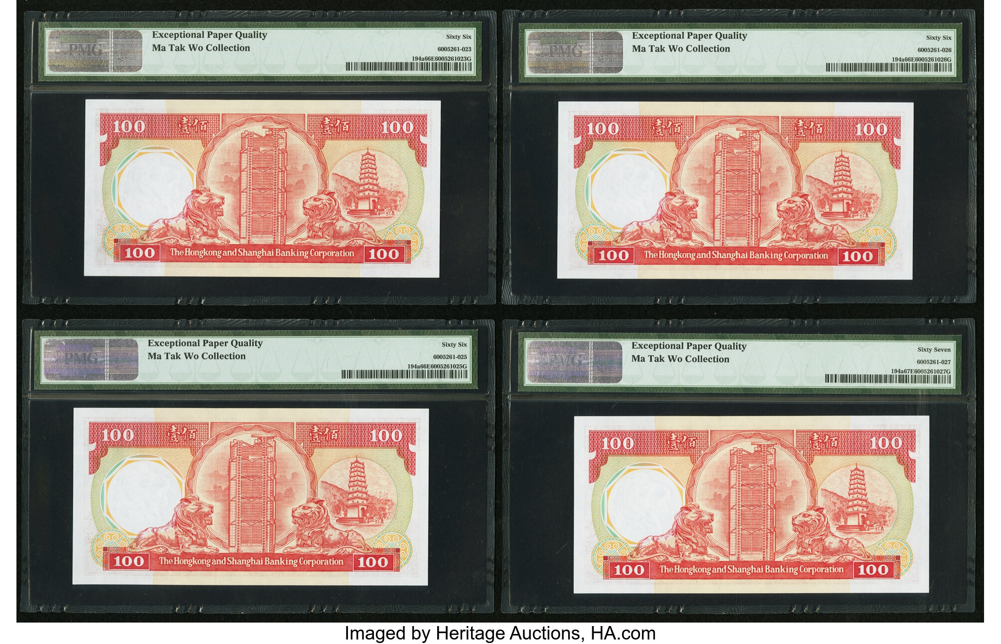 image for: Hong Kong  100 dollars (B676b)