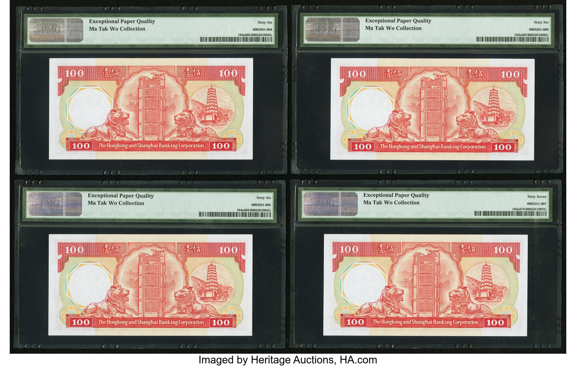 image for: Hong Kong  100 dollars (B676z)