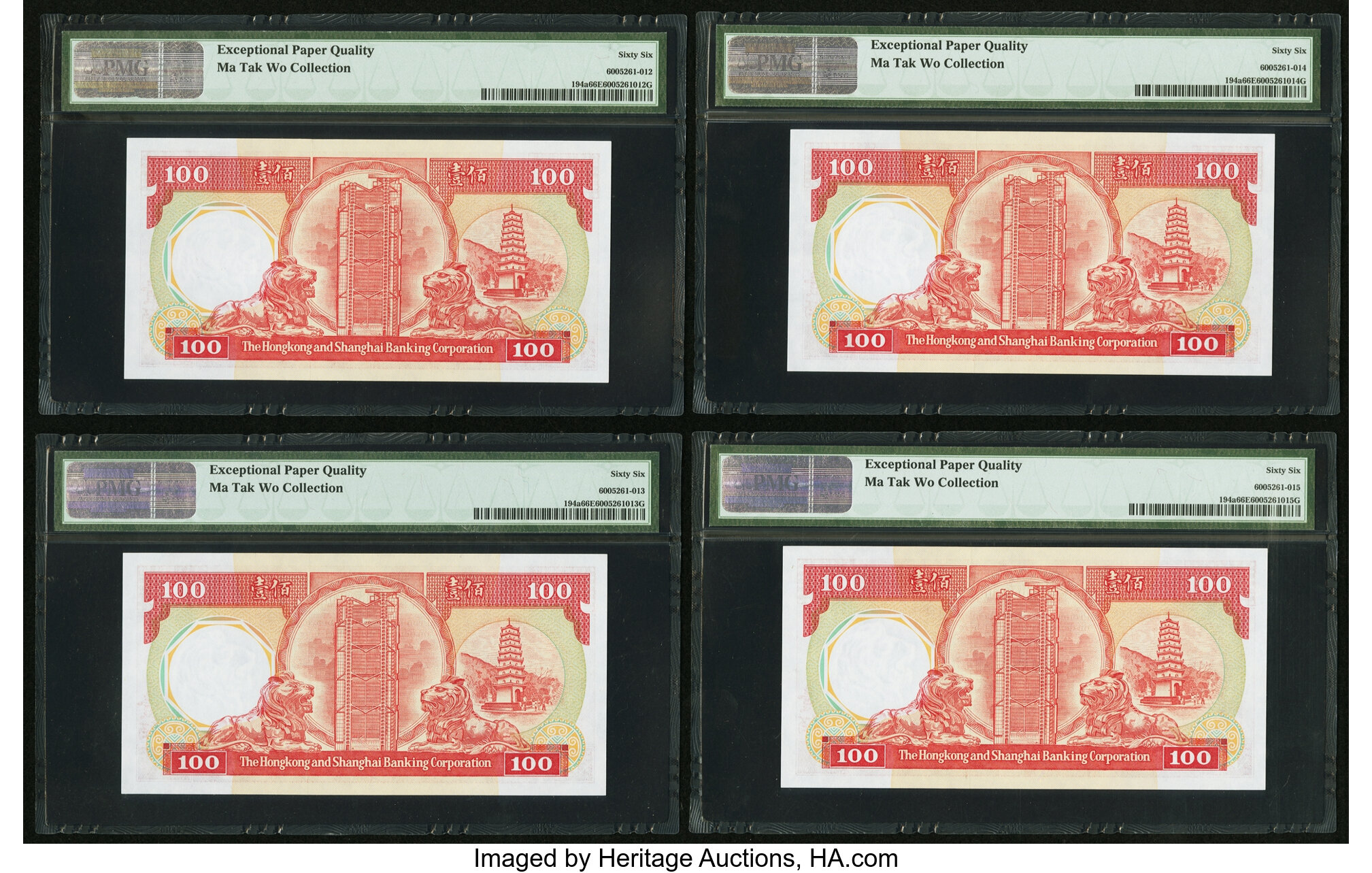 image for: Hong Kong  100 dollars (B676c)