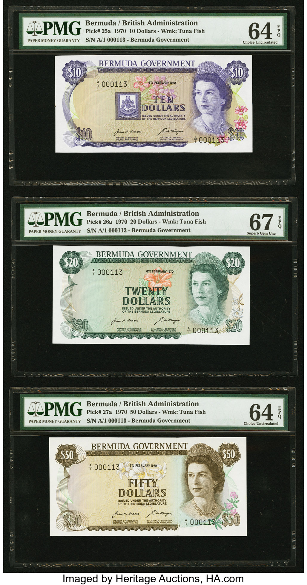 image for: Bermuda  1 dollar (B124as1)