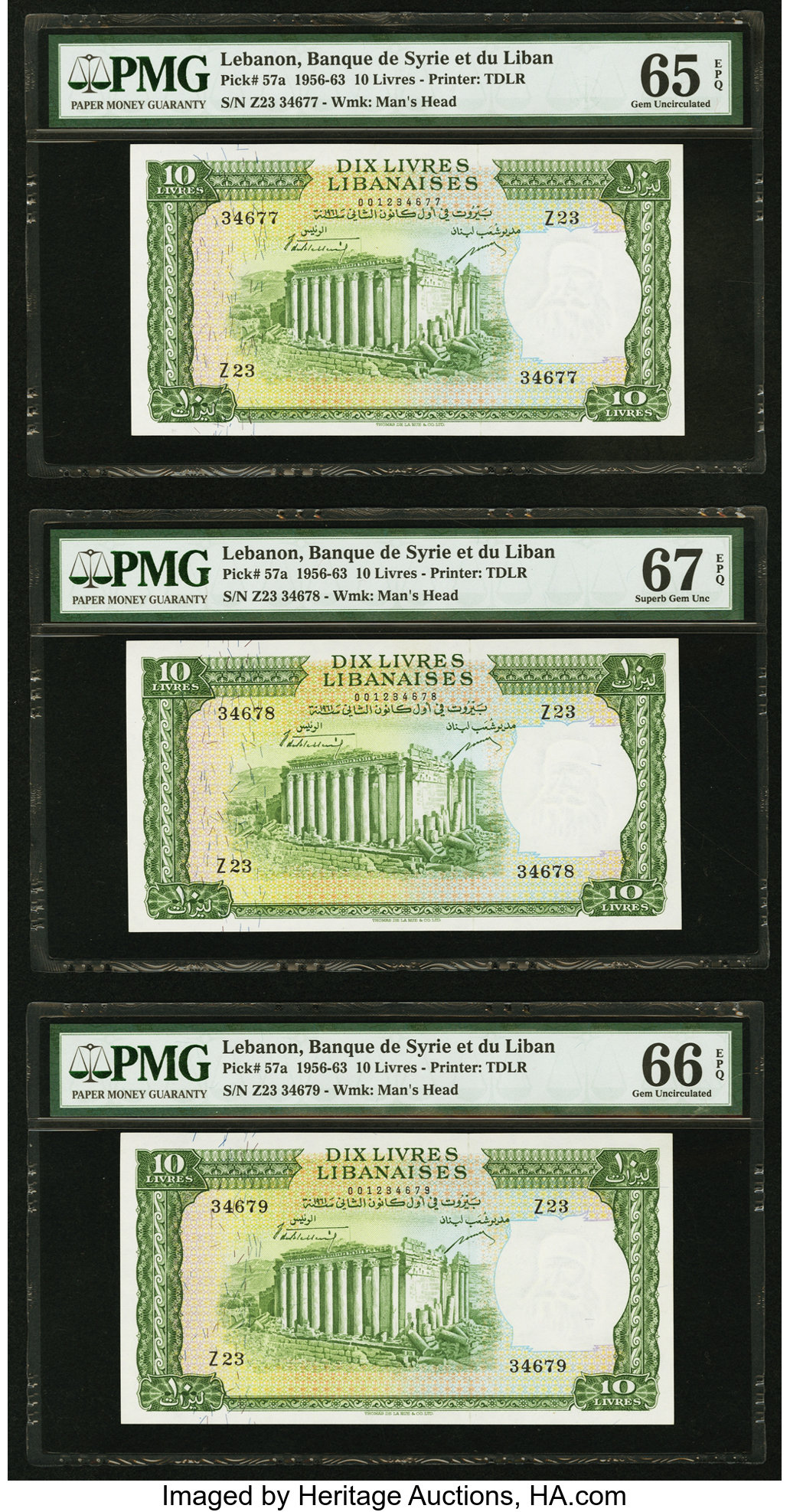 image for: Lebanon  10 livres libanaises (Lebanese pounds) (B226as)