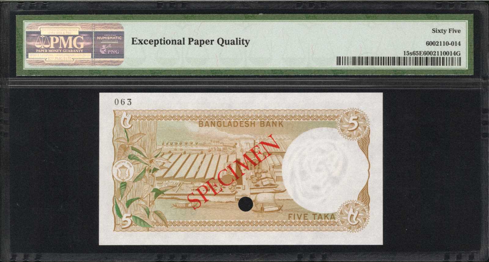image for: Bangladesh  5 taka (B319as1)