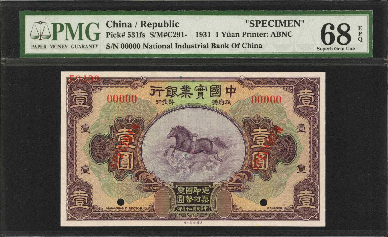 image for: China National Banks  1 yuan(B2612a)