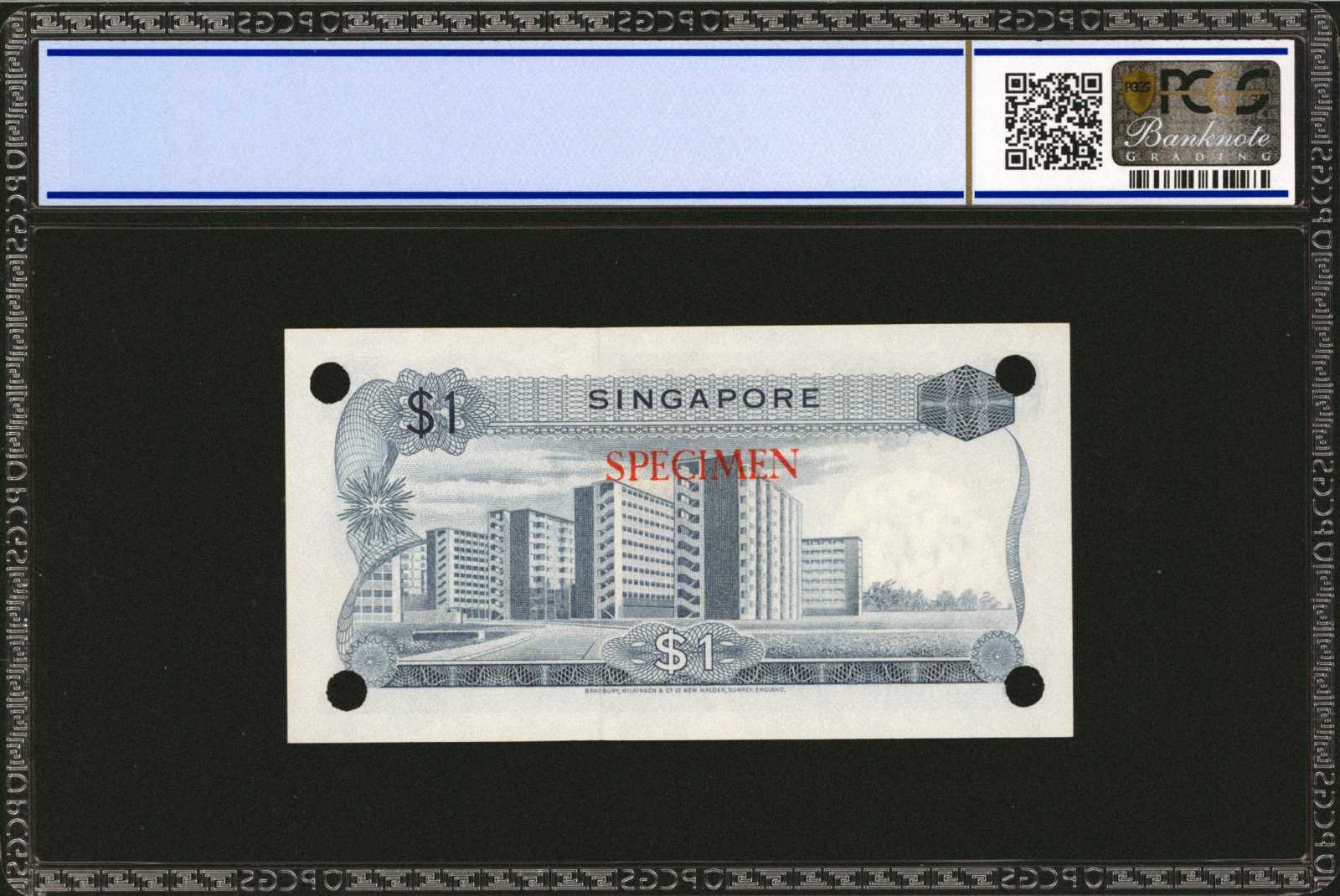 image for: Singapore  1 dollar (B101t)