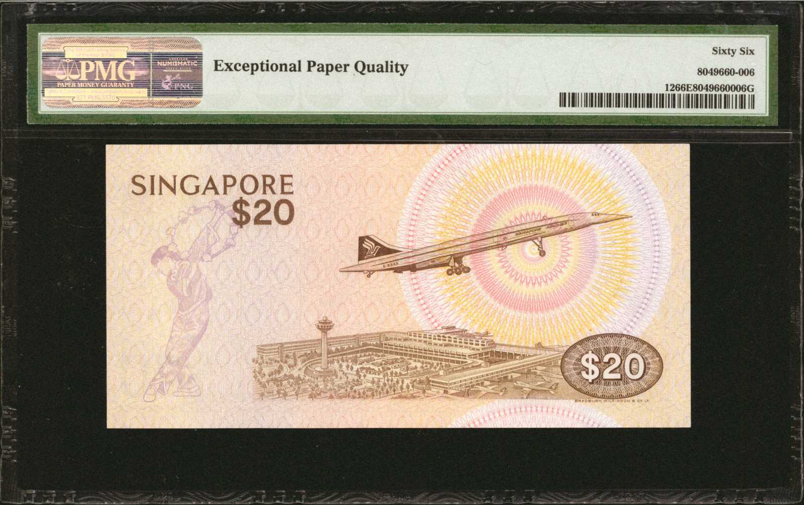 image for: Singapore  20 dollars (B113as)