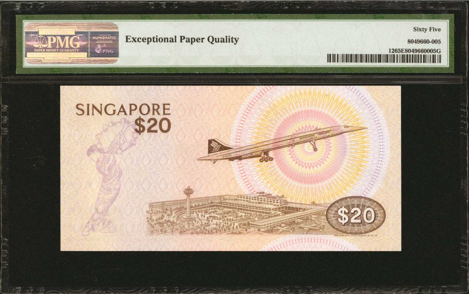 image for: Singapore  20 dollars (B113as)