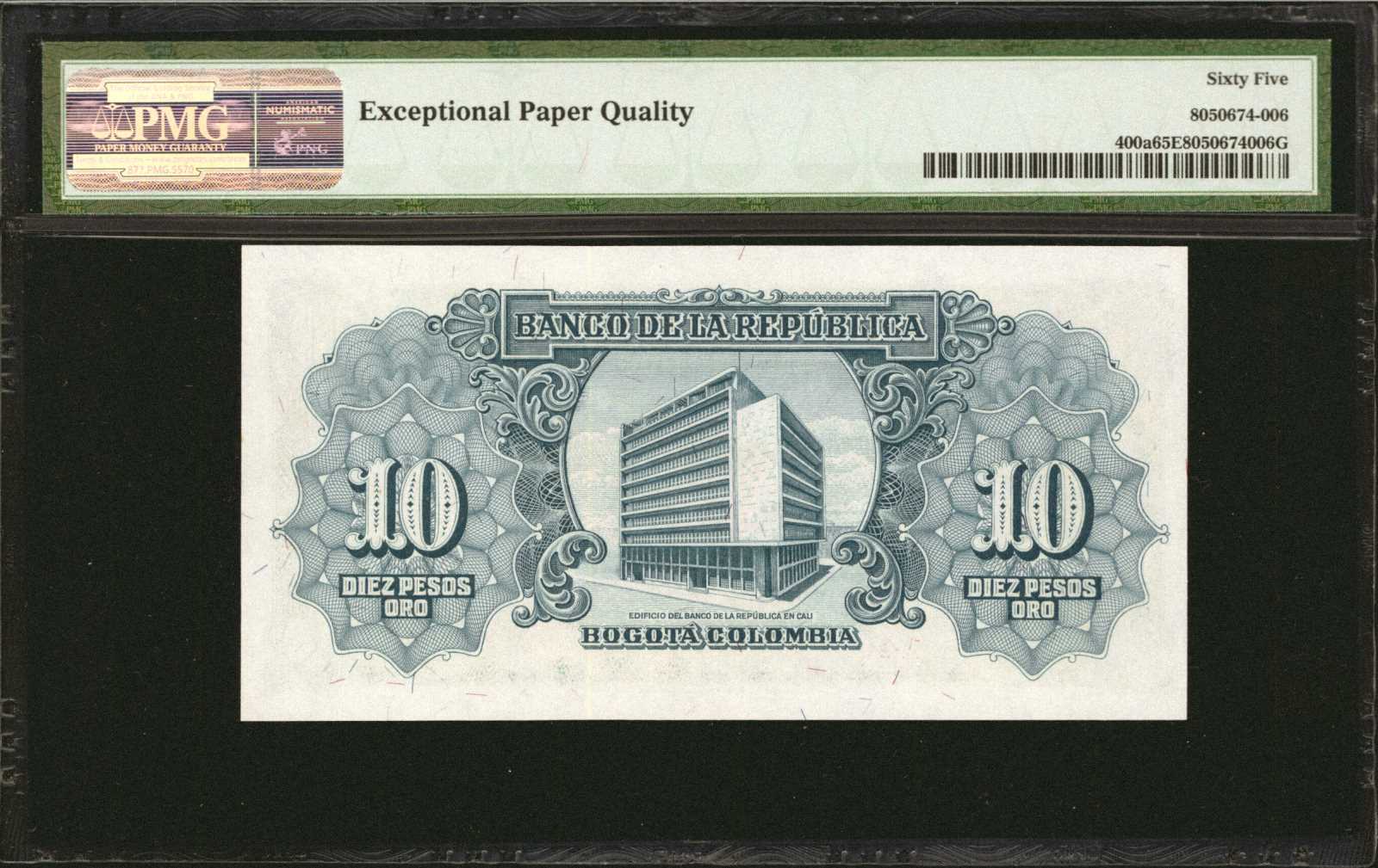image for: Colombia  5 pesos oro(B939a)