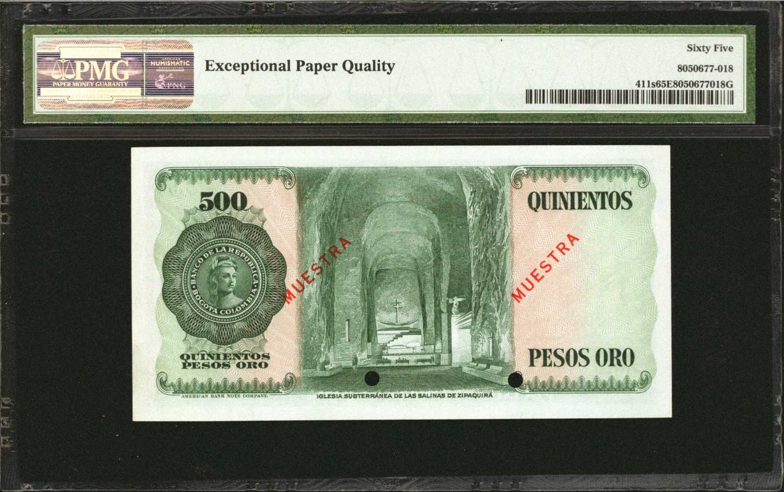 image for: Colombia  500 pesos oro(B945p)