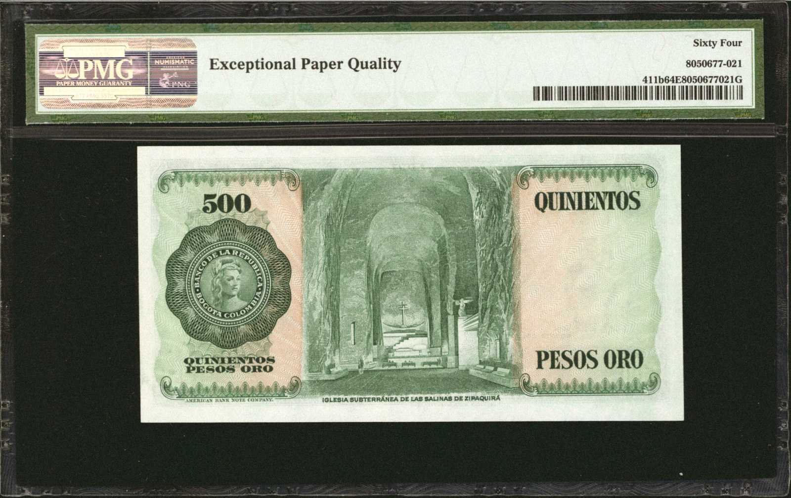 image for: Colombia  500 pesos oro(B945p)