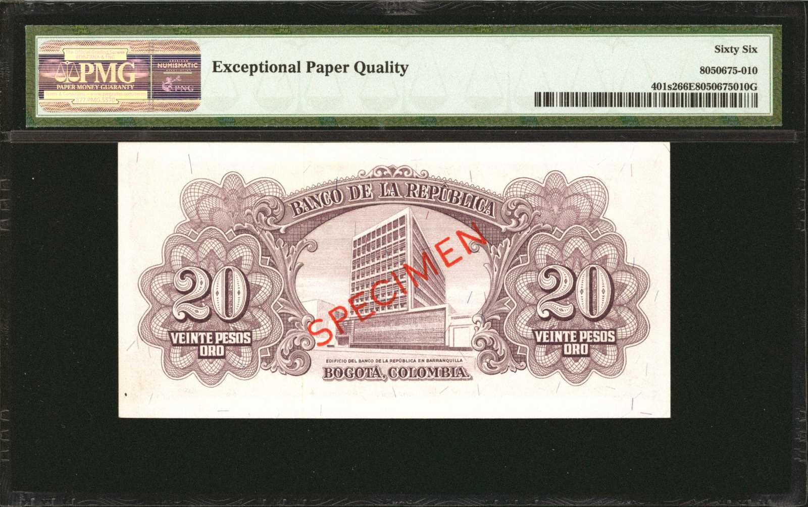 image for: Colombia  5 pesos oro(B939a)