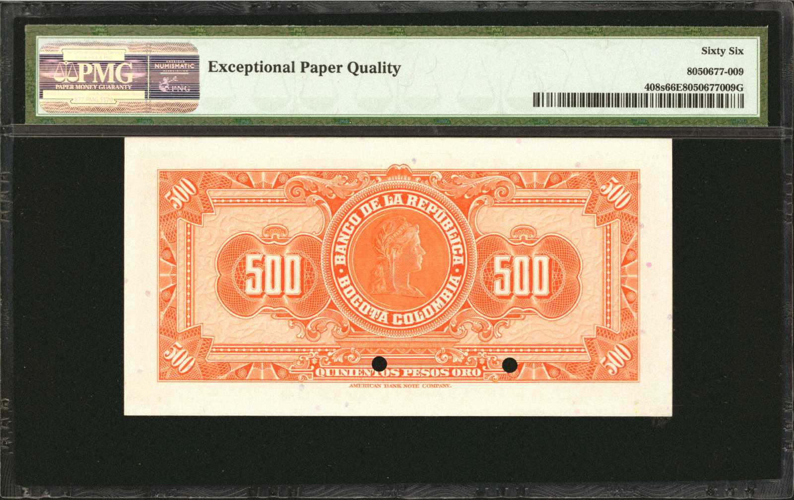 image for: Colombia  500 pesos oro(B945p)