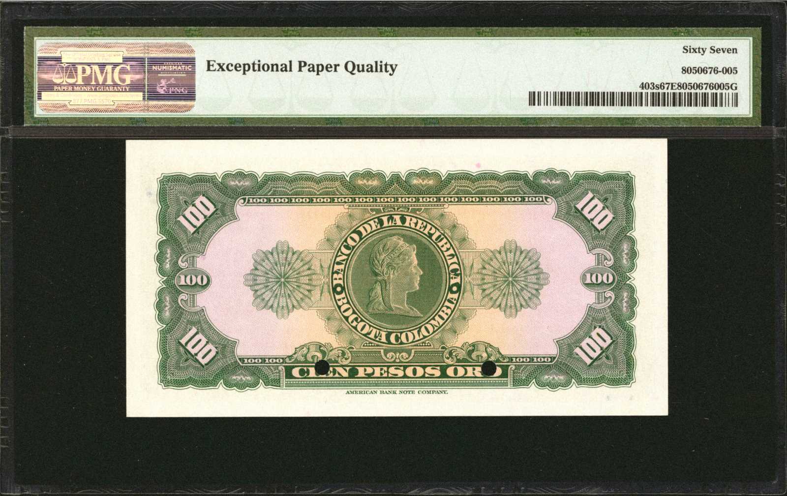image for: Colombia  500 pesos oro(B945as)