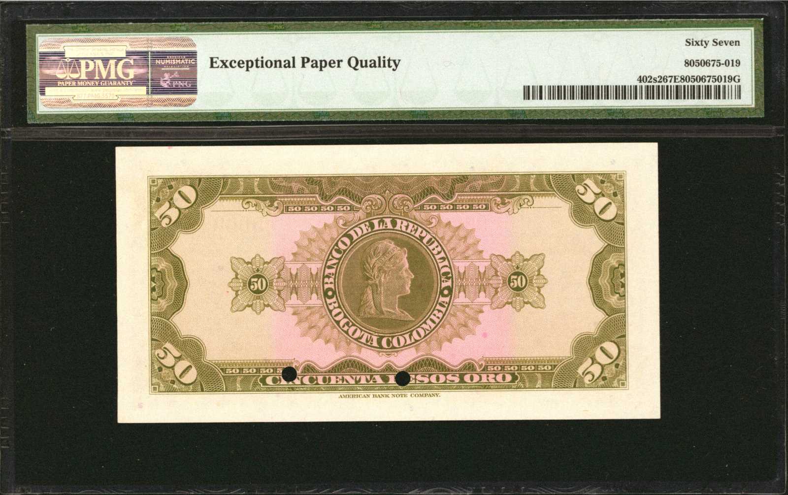 image for: Colombia  500 pesos oro(B945ap)