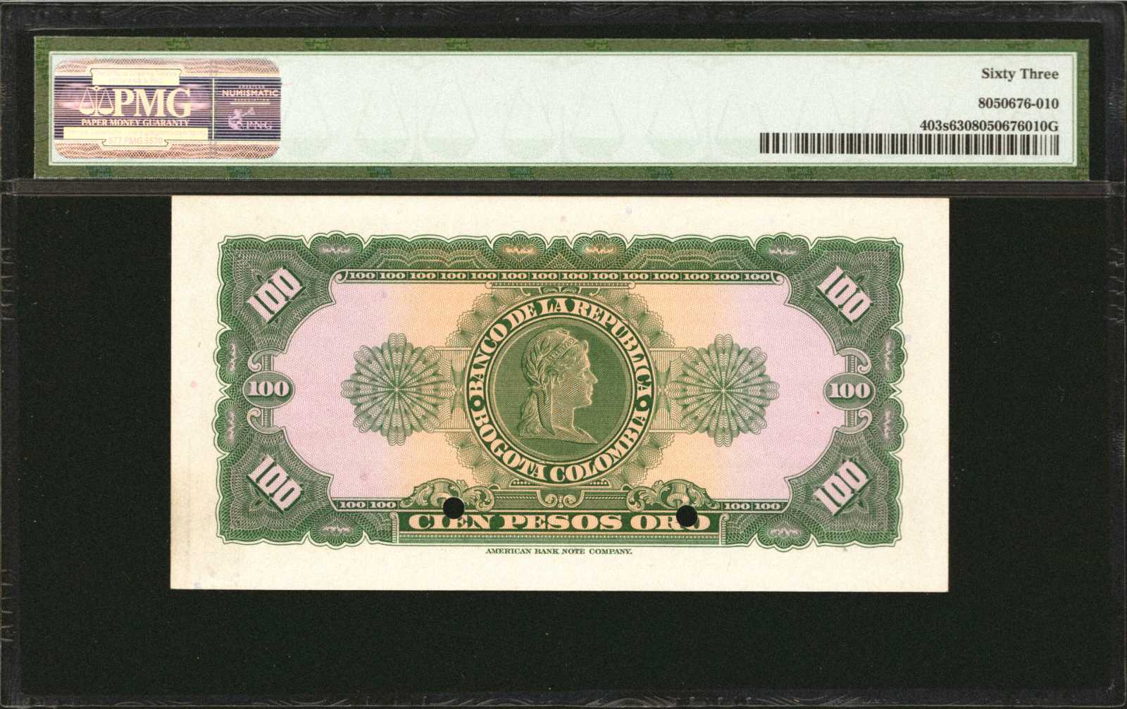 image for: Colombia  5 pesos oro(B940as2)