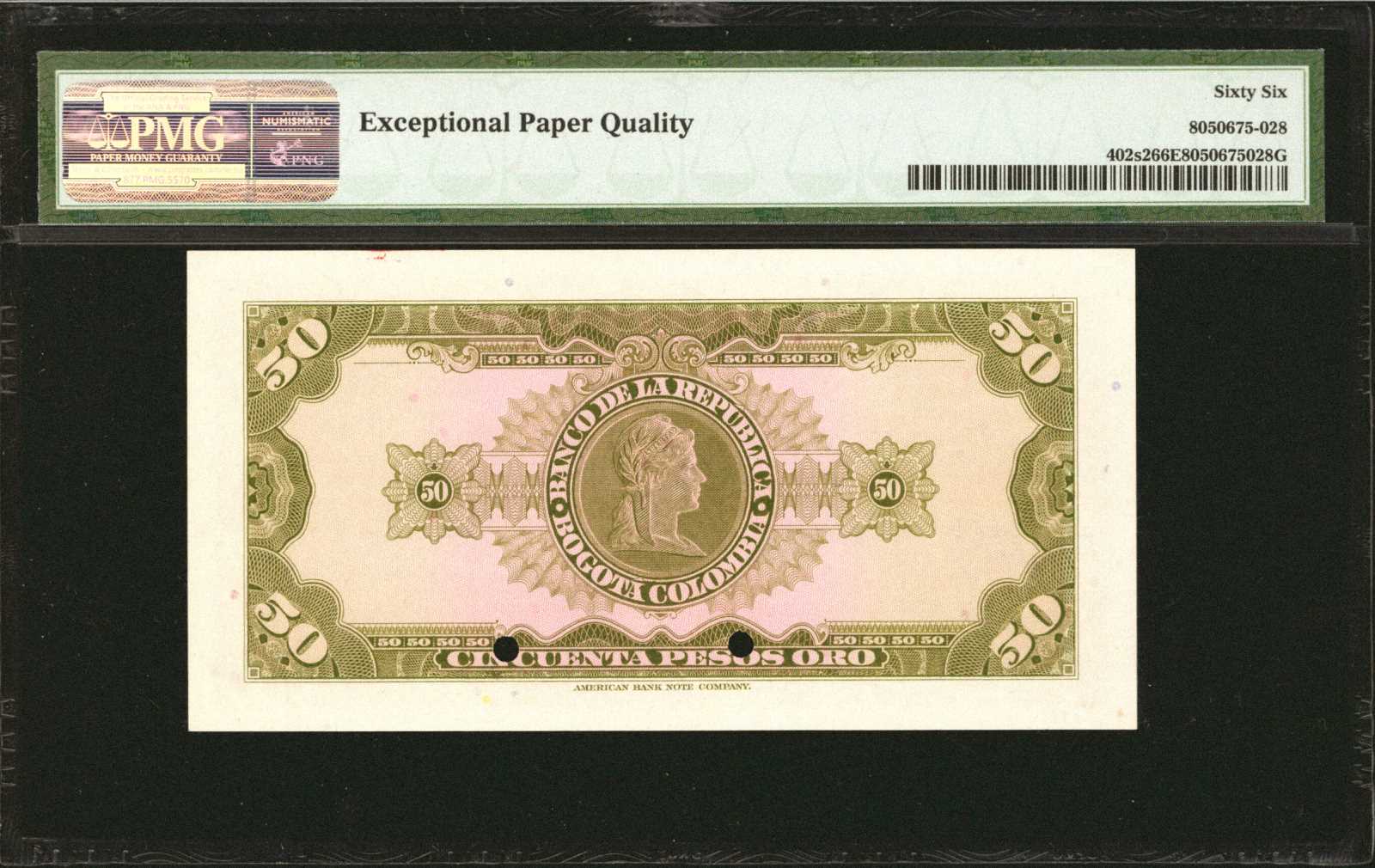 image for: Colombia  5 pesos oro(B940as2)