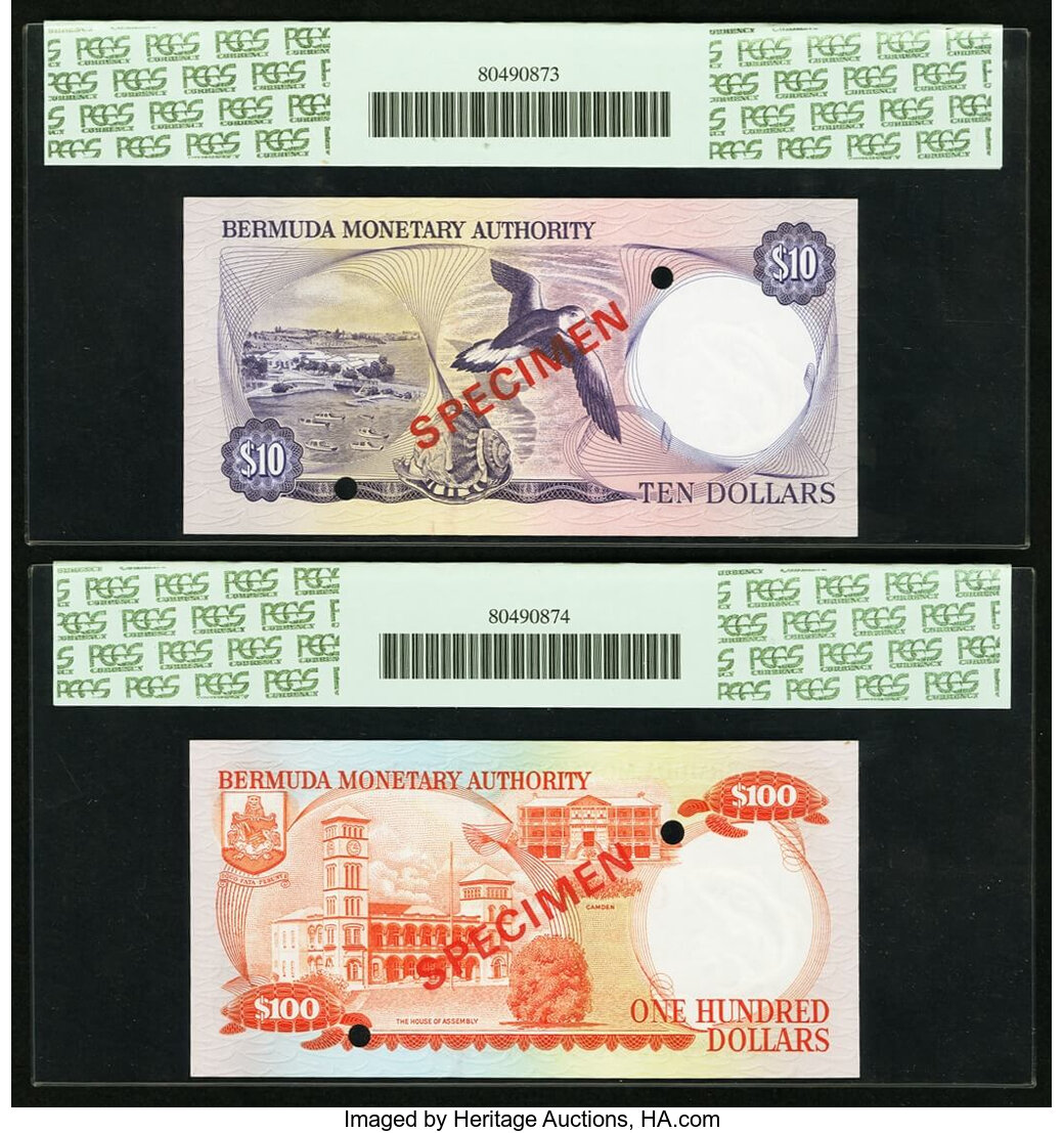 image for: Bermuda  10 dollars (B203z)