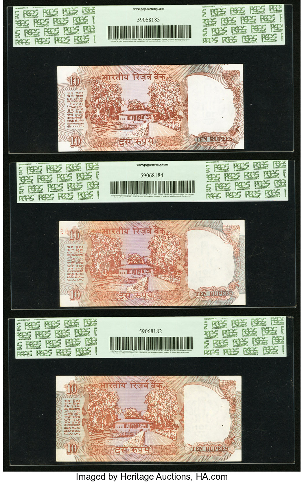 image for: India  10 rupees (B262a1)