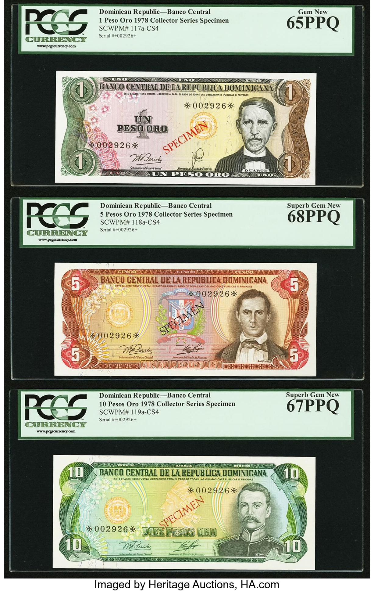 image for: Dominican Republic  1,000 pesos oro(B673f)