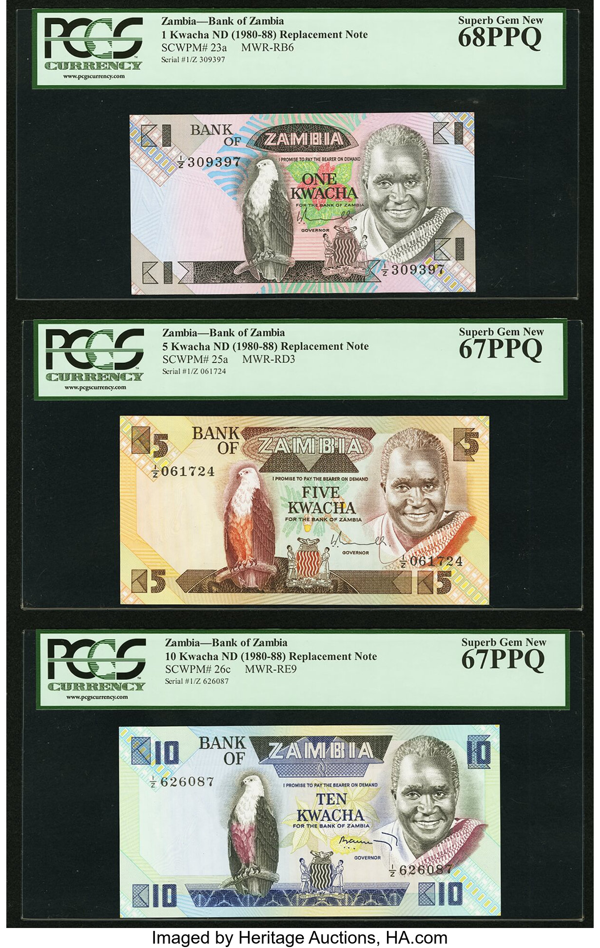 image for: Zambia  10 kwacha (B127ds)