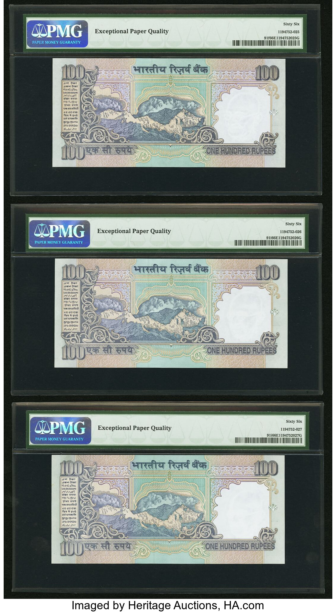 image for: India  100 rupees (B275a4)