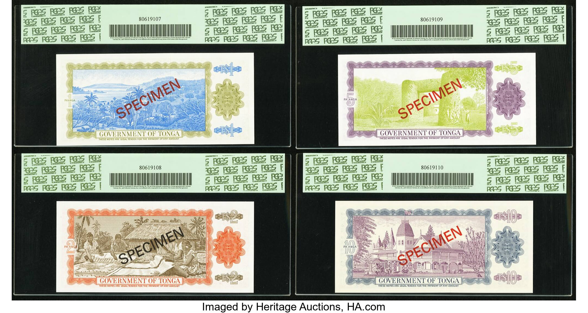 image for: Tonga  10 pa?anga(B122e)