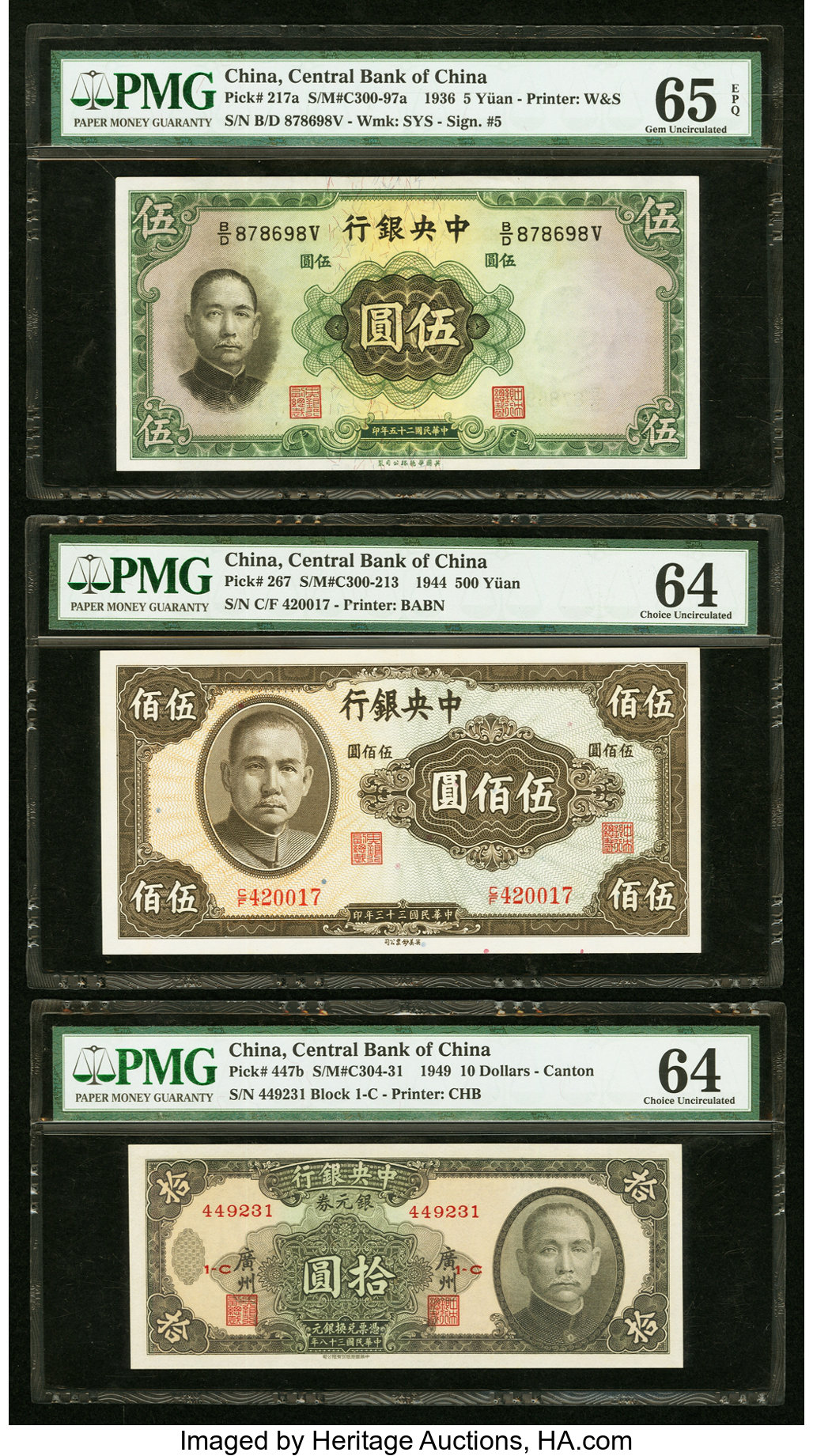 image for: China National Banks  5 yuan(B3071b)