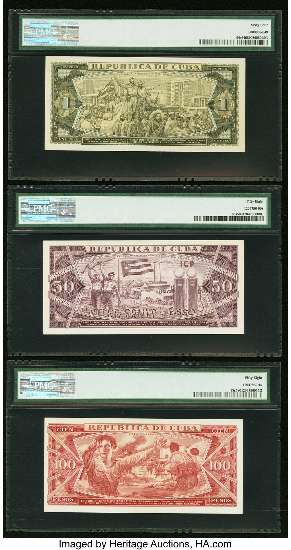 image for: Cuba  100 pesos (B822as1)