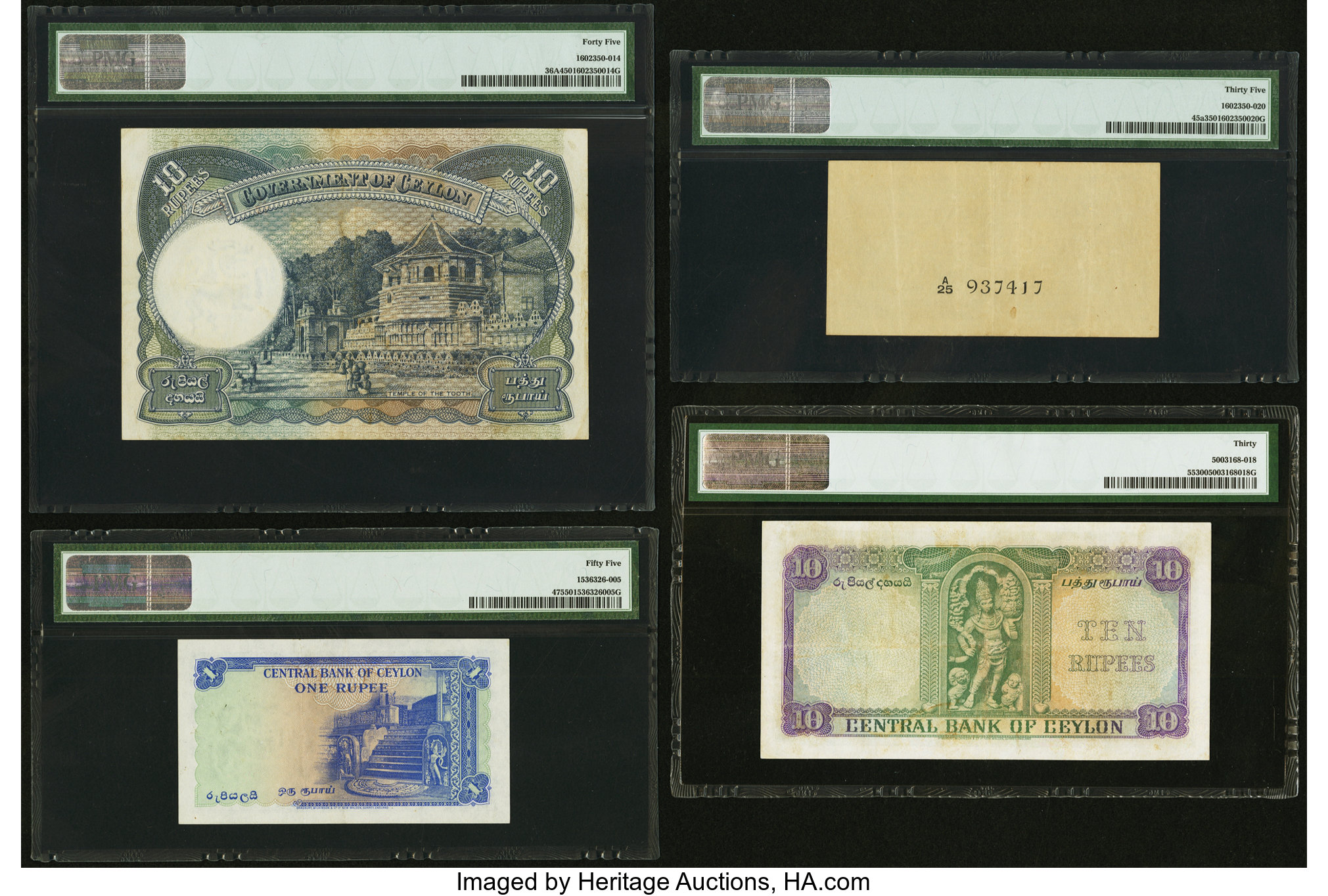image for: Ceylon  1 rupee(B301at)