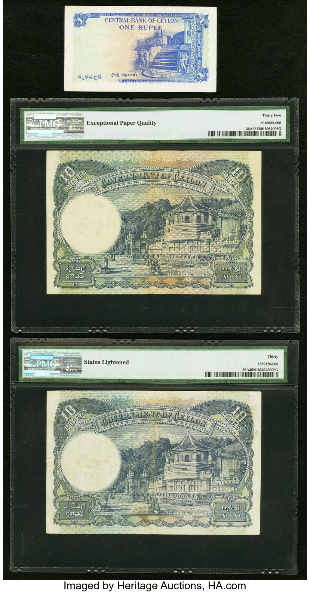image for: Ceylon  50 cents (B239d)