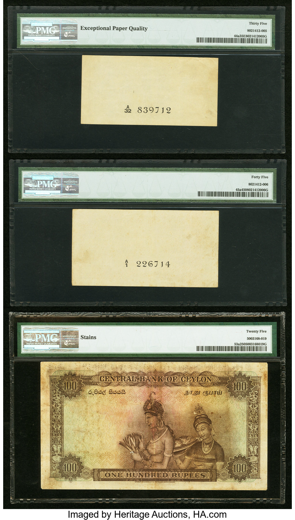 image for: Ceylon  50 cents (B239e)