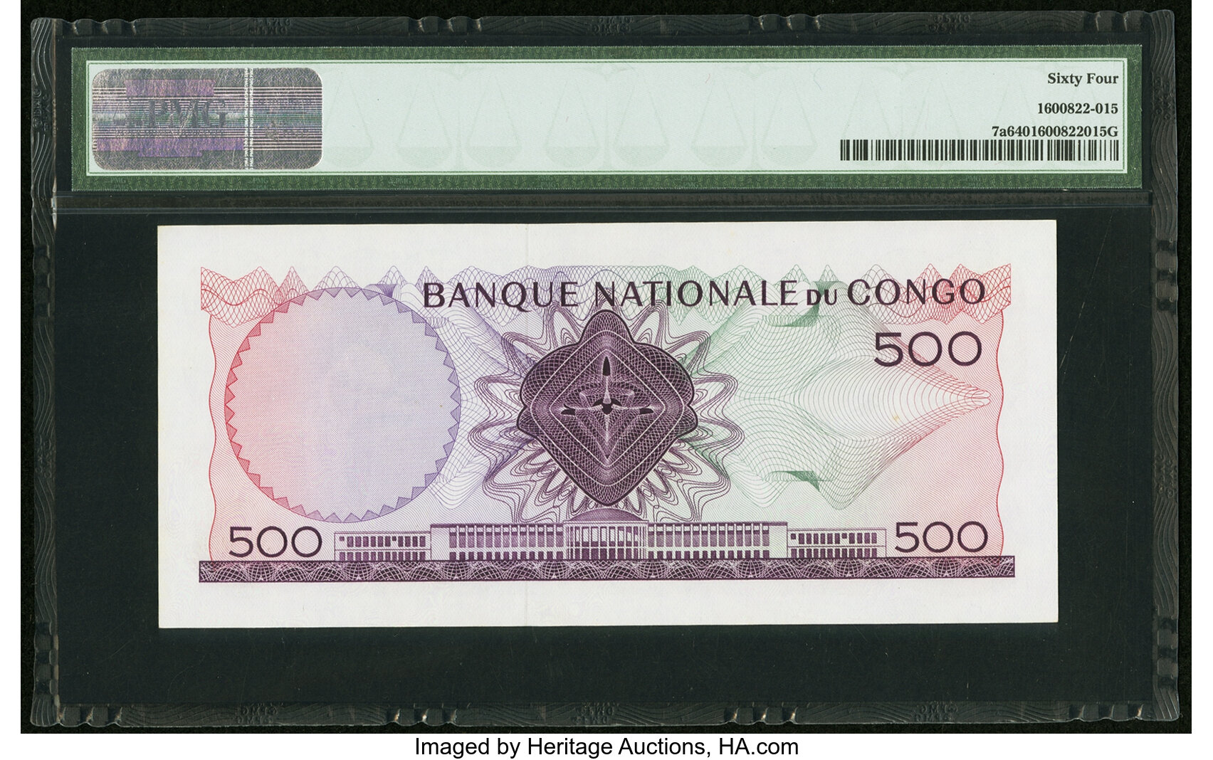 image for: Congo Democratic Republic  1,000 francs(B101a)