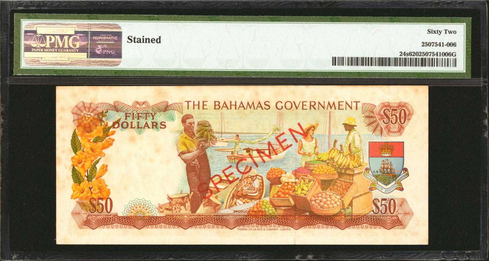 image for: Bahamas  100 dollars (B124bs1)