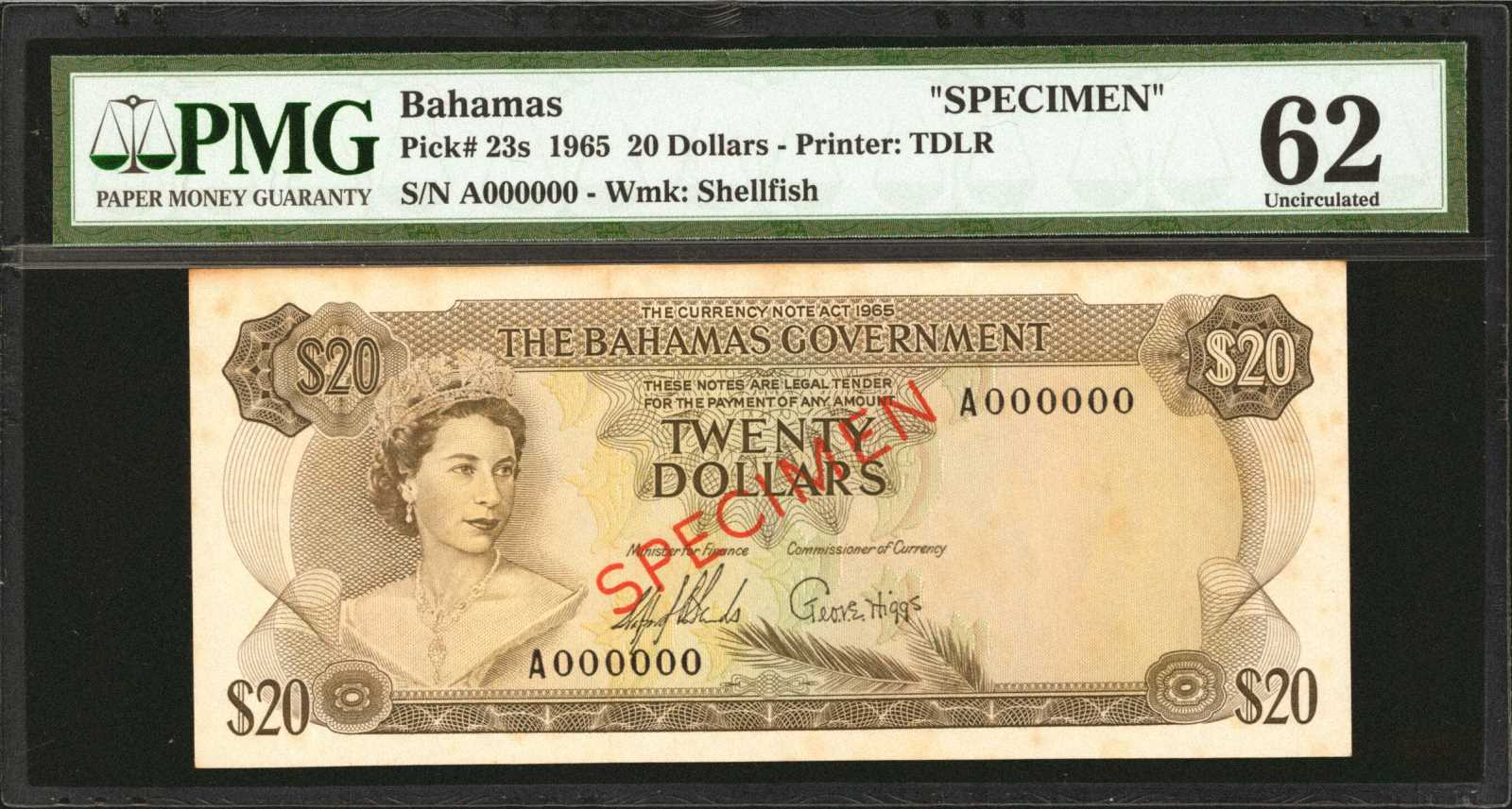image for: Bahamas  10 dollars (B121b)