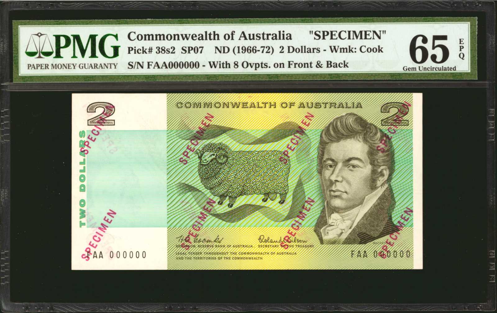 image for: Australia  2 dollars (B206d)