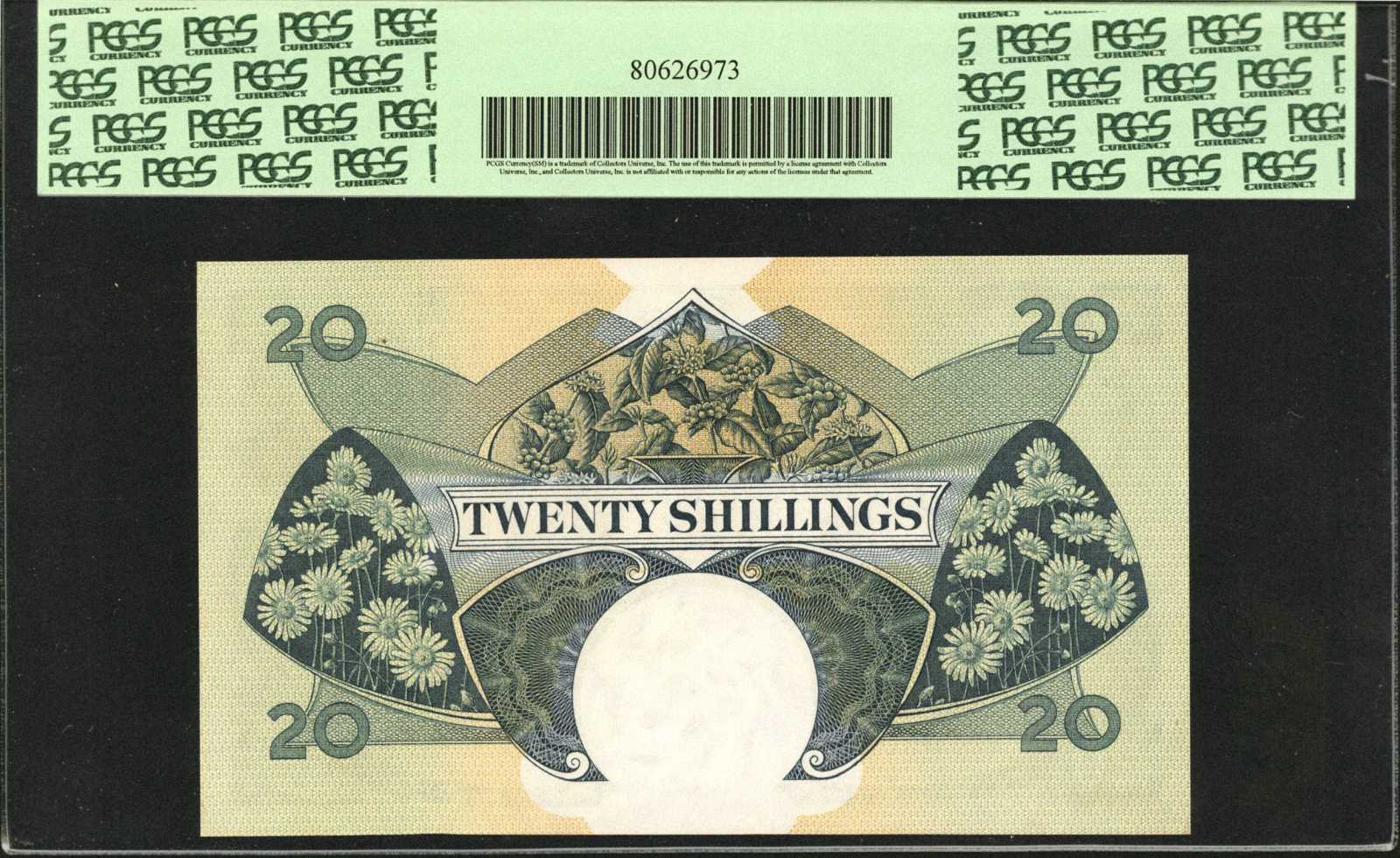 image for: East Africa  20 shillings(B229b)
