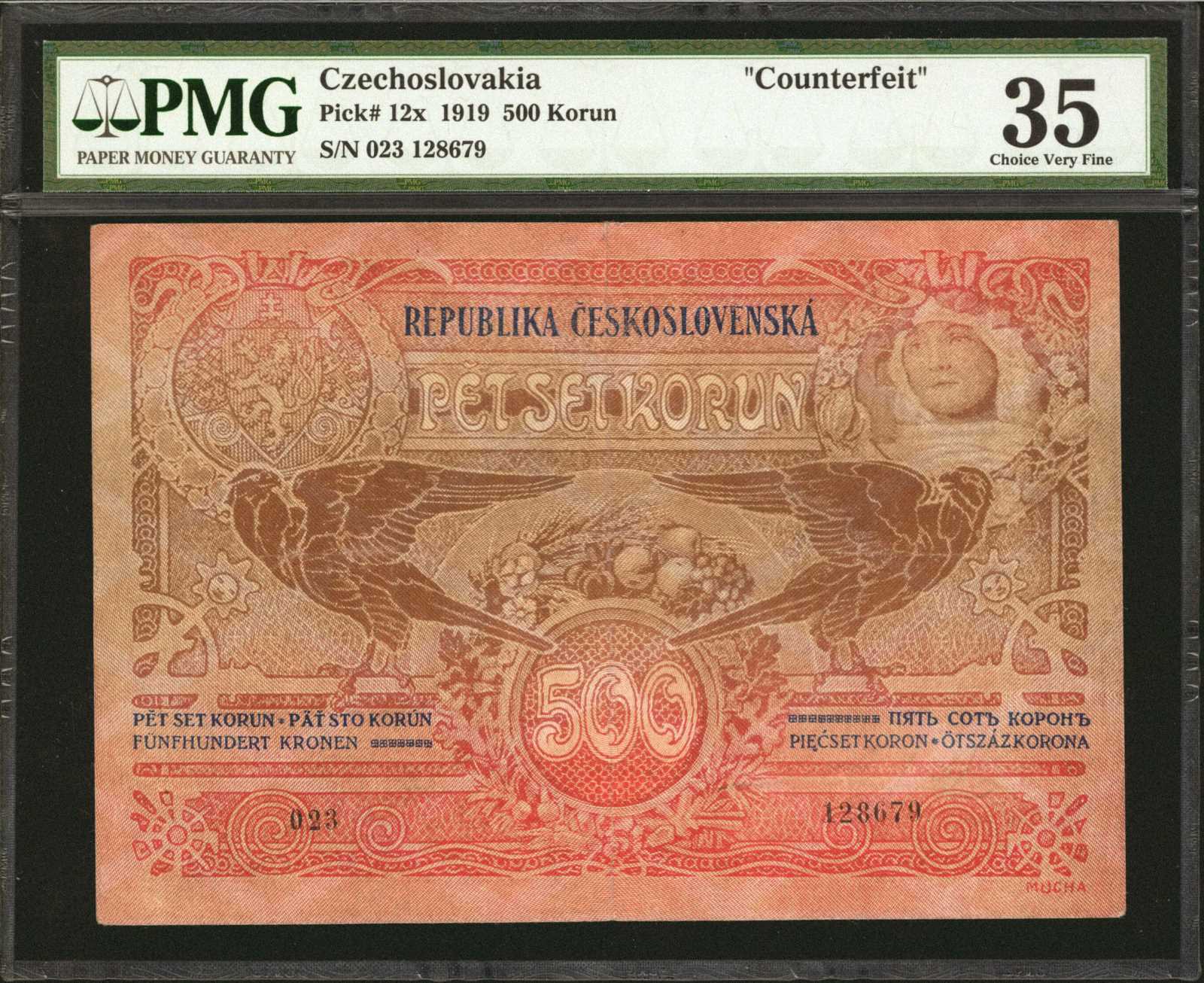 image for: Czechoslovakia  500 korun (B113a)