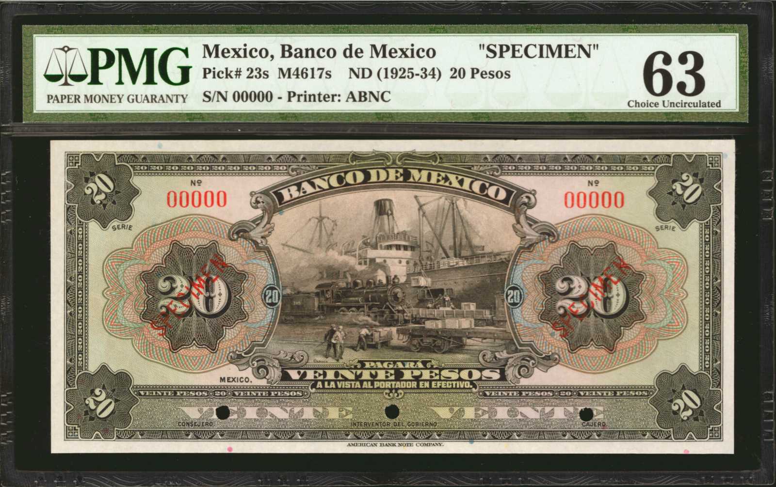 image for: Mexico  20 pesos(B603b)