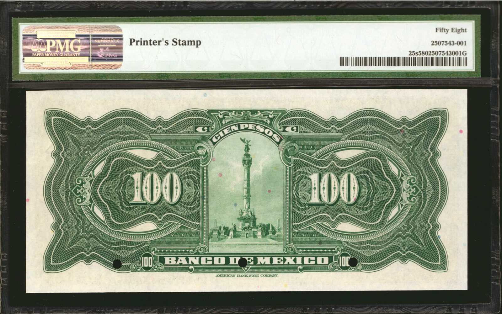 image for: Mexico  100 pesos(B605a)