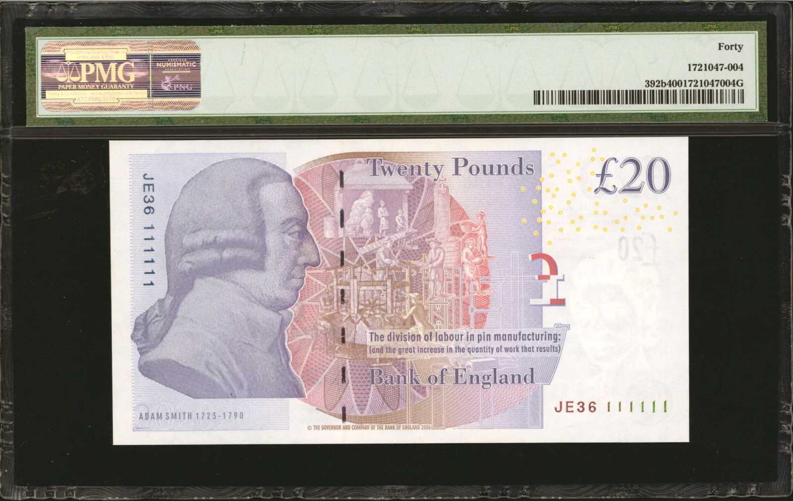 image for: United Kingdom  20 pounds (B201c)