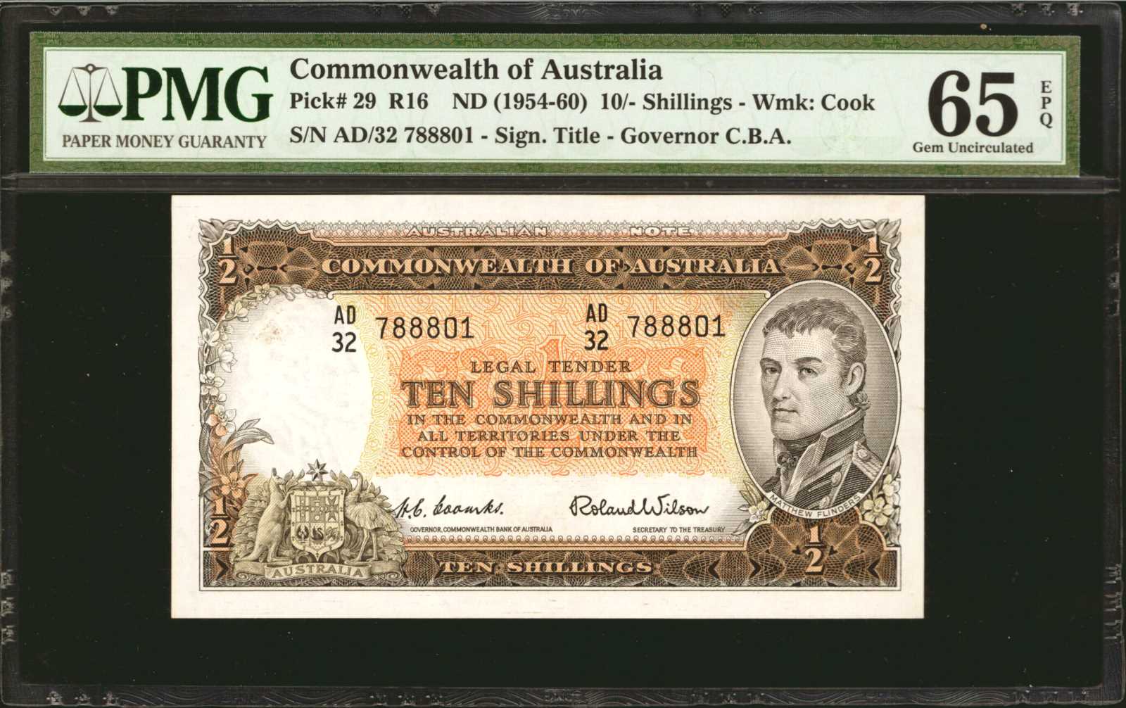 image for: Australia  10 shillings(B138as)
