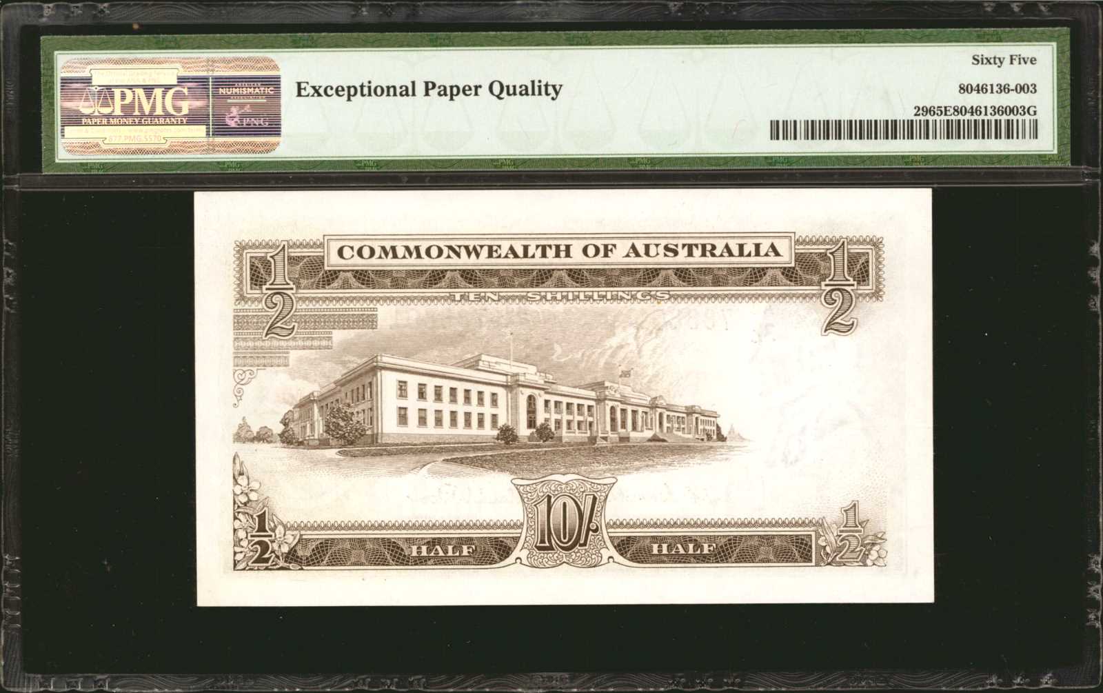 image for: Australia  10 shillings(B138a)