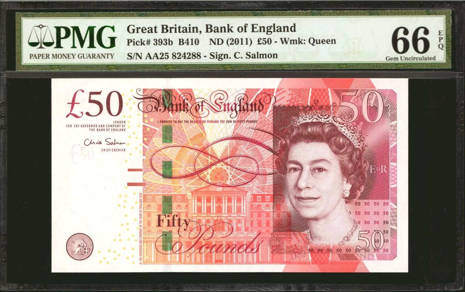 image for: United Kingdom  50 pounds (B202b)