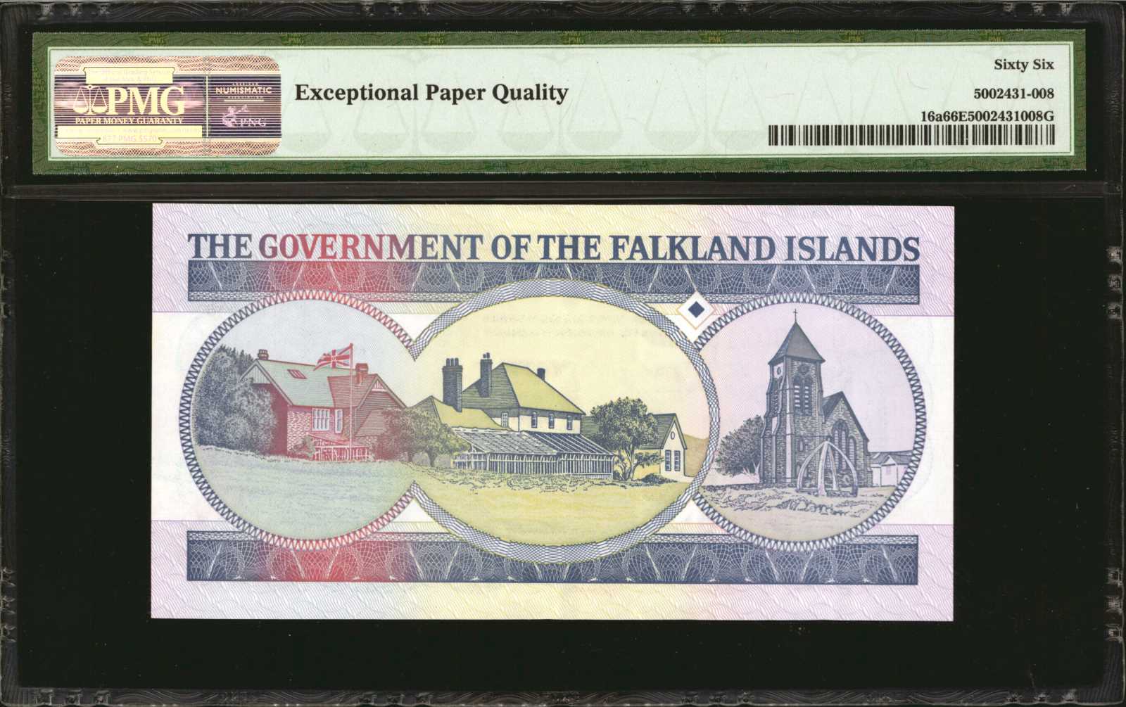 image for: Falkland Islands  50 pounds (B222a)