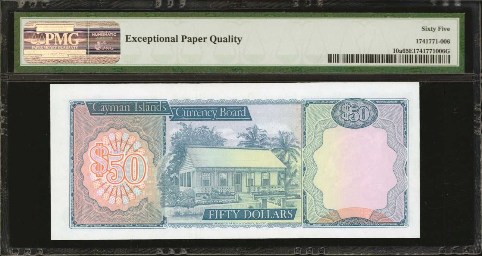 image for: Cayman Islands  50 dollars (B110as2)