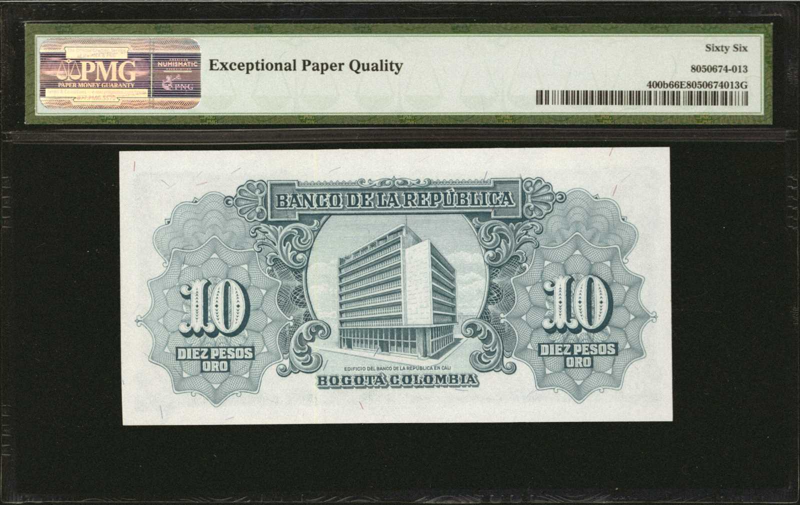 image for: Colombia  10 pesos oro(B941ds2)
