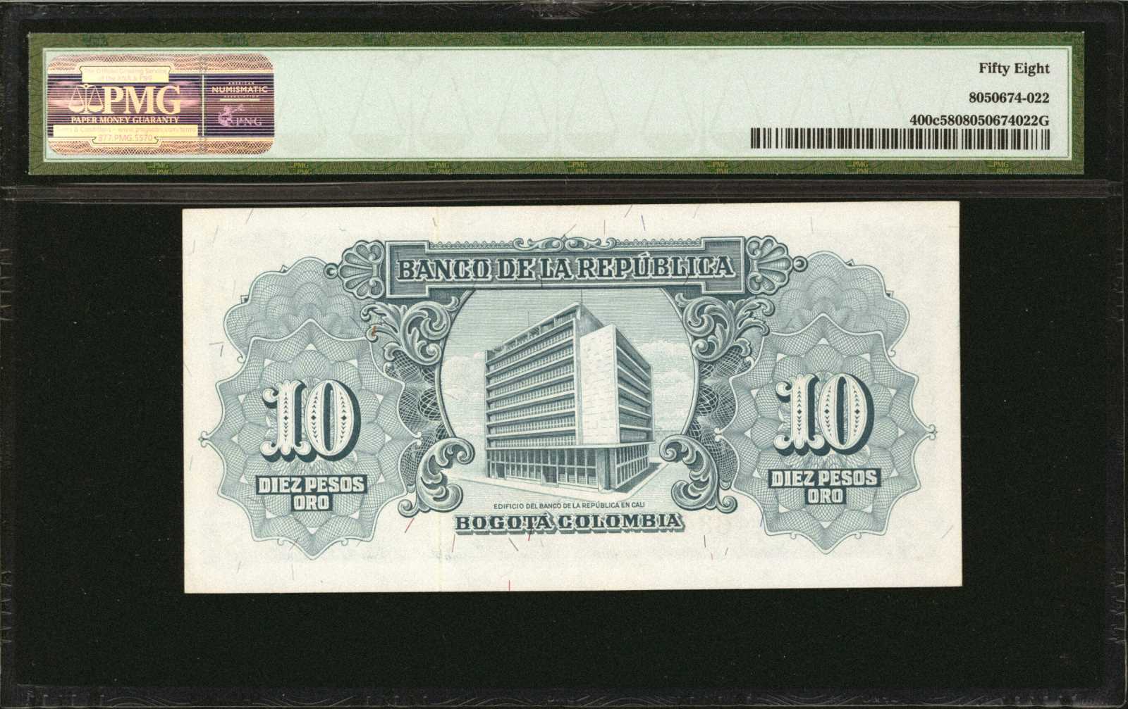 image for: Colombia  10 pesos oro(B941cs1)